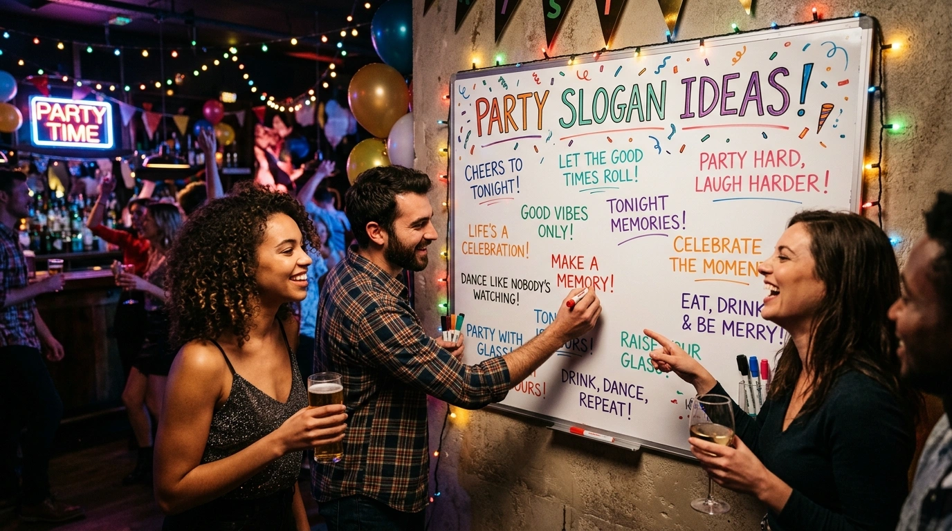 Birthday Party Slogan Ideas