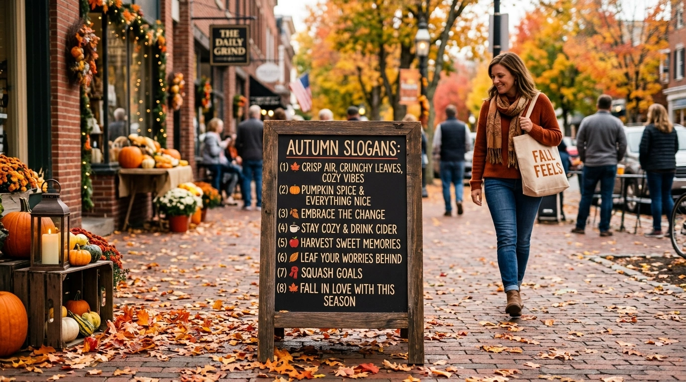 Fall Business Slogan Ideas