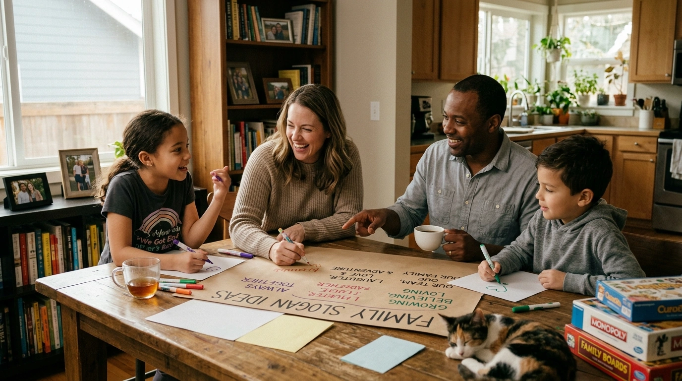 Funny Family Slogan Ideas