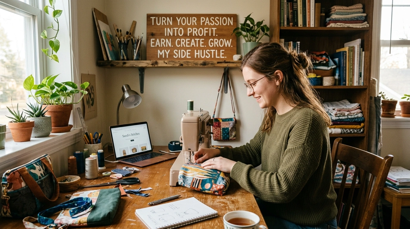 Funny Side Hustle Slogans