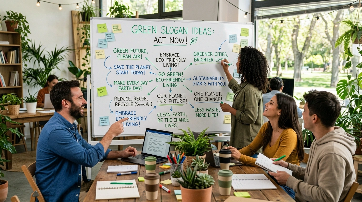 Green Business Slogan Ideas