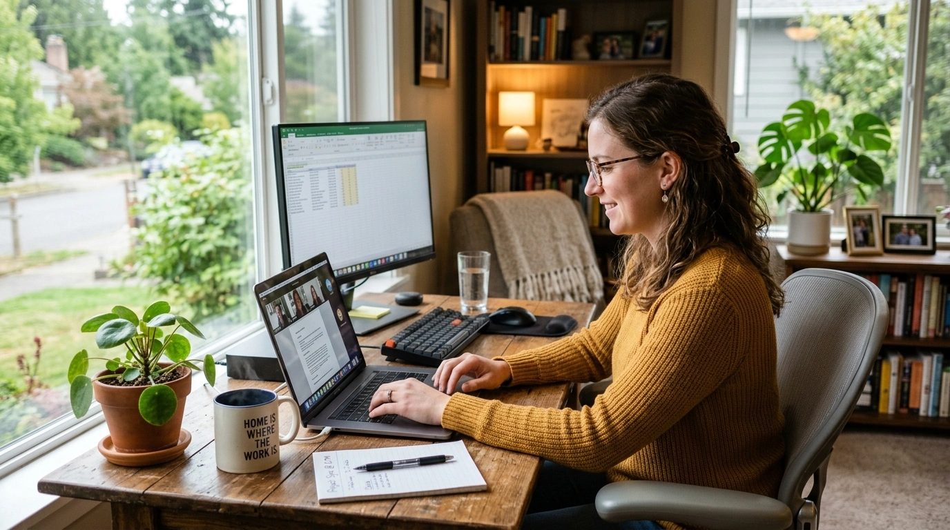 Productivity Work From Home Slogans