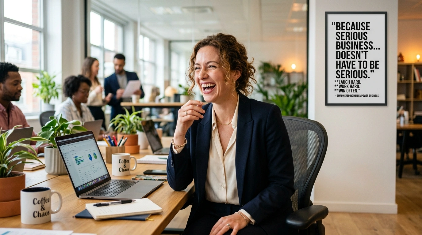 Short Female Business Slogans