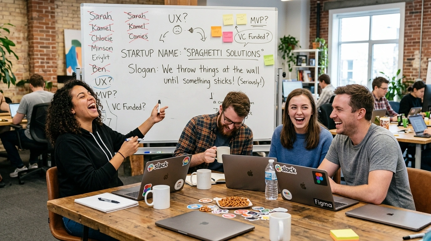 Startup Name Slogan Generator vs Manual Brainstorming