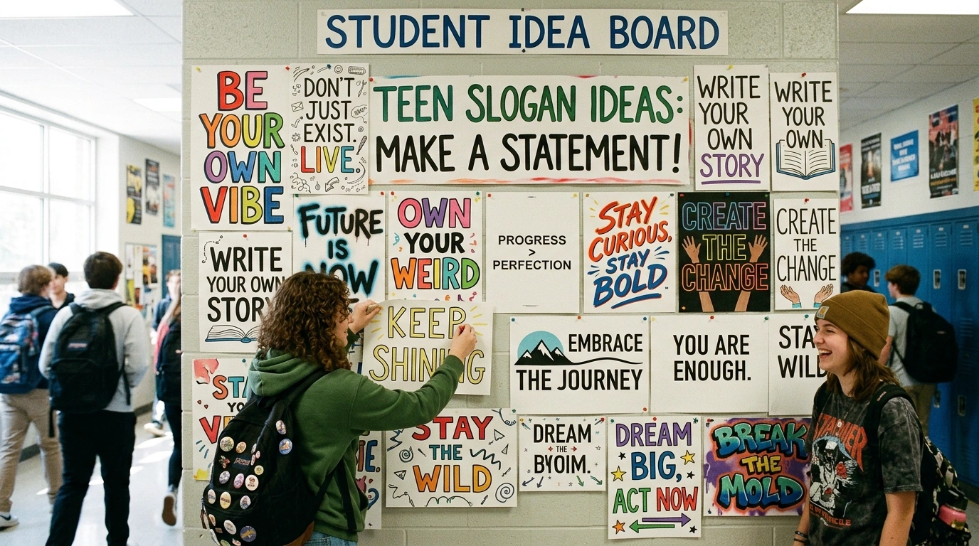 Teen Motivation Slogan Ideas