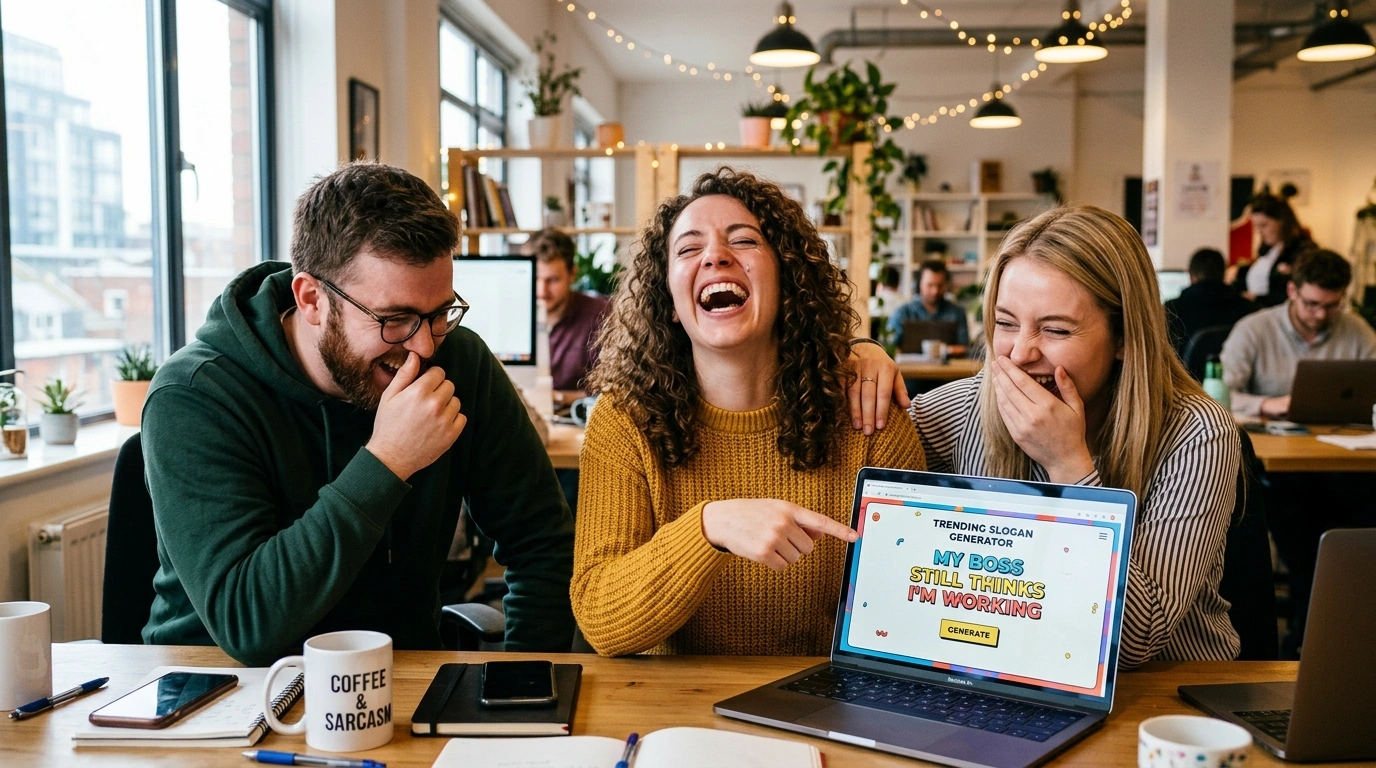 Trending Slogan Generator vs Writing a Slogan Yourself
