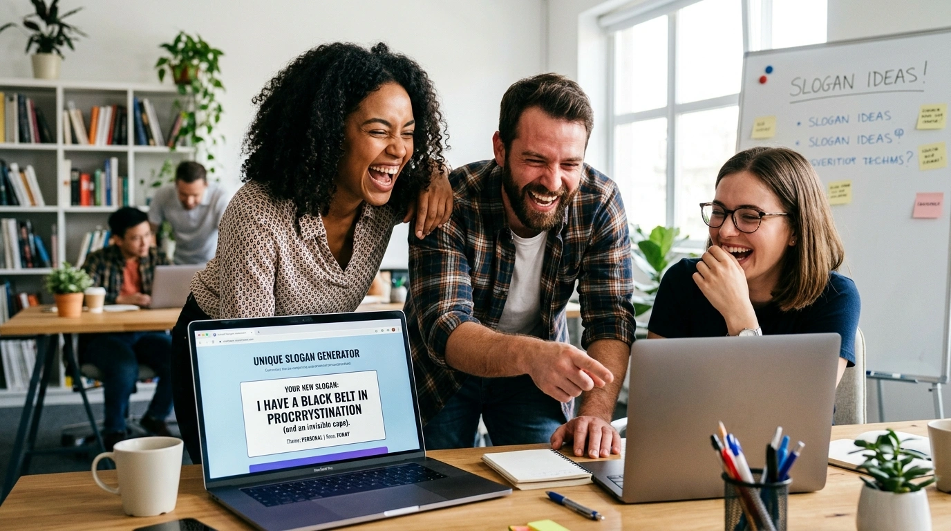 Unique Marketing Slogan Generator Ideas