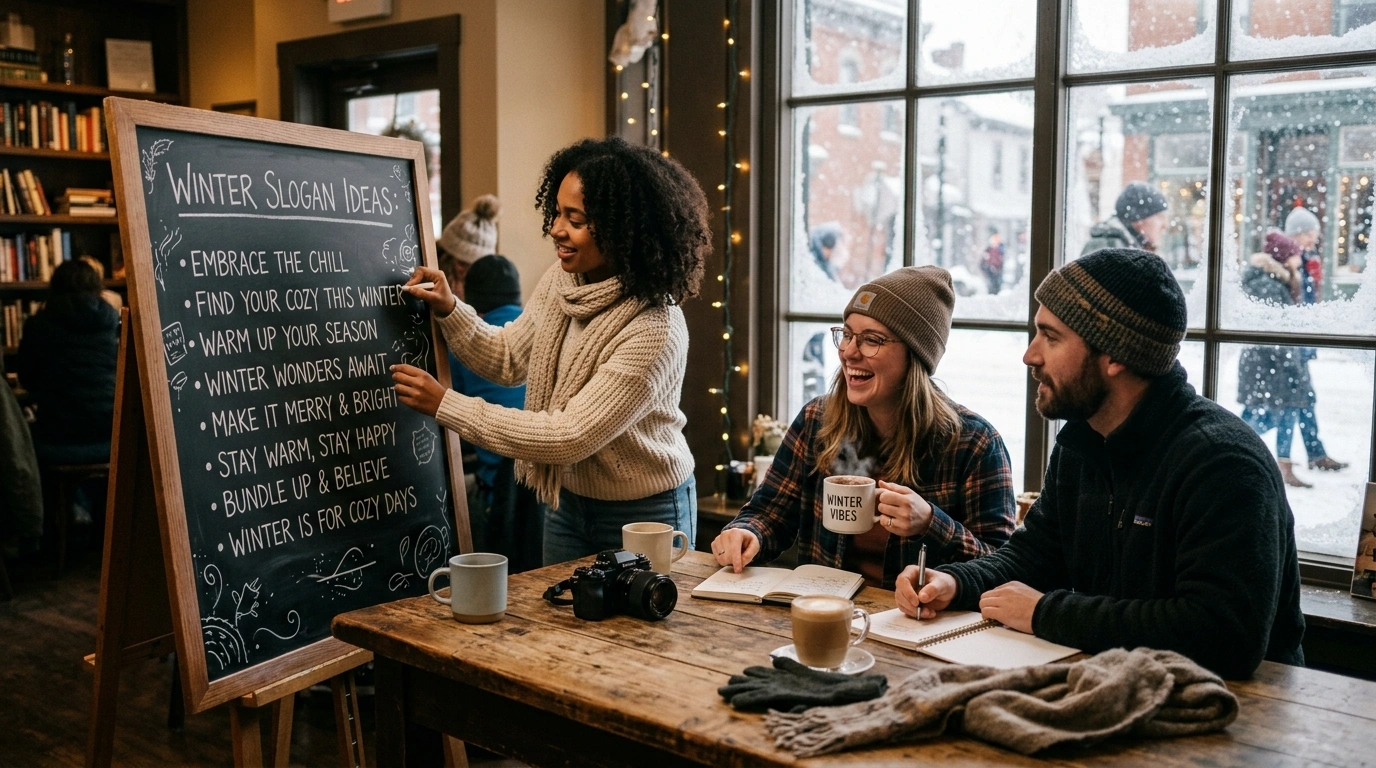 Winter Party Slogan Ideas