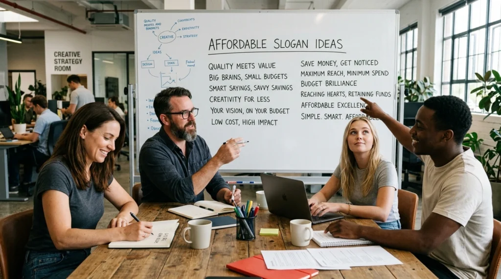 affordable slogan ideas