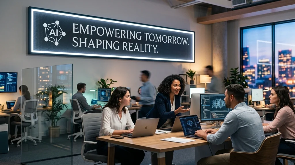 ai business slogan