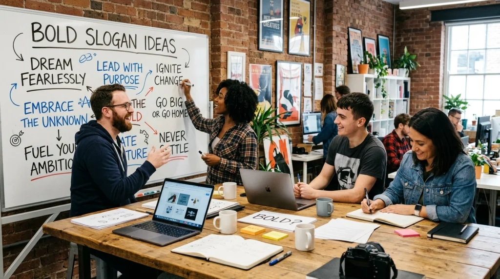 bold slogan ideas