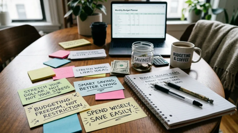 budget slogan ideas