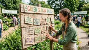 green slogan ideas