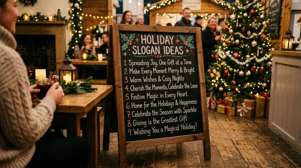 holiday slogan ideas