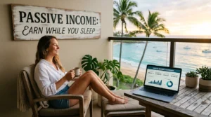passive income slogan