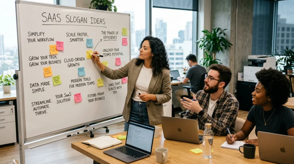 saas slogan ideas
