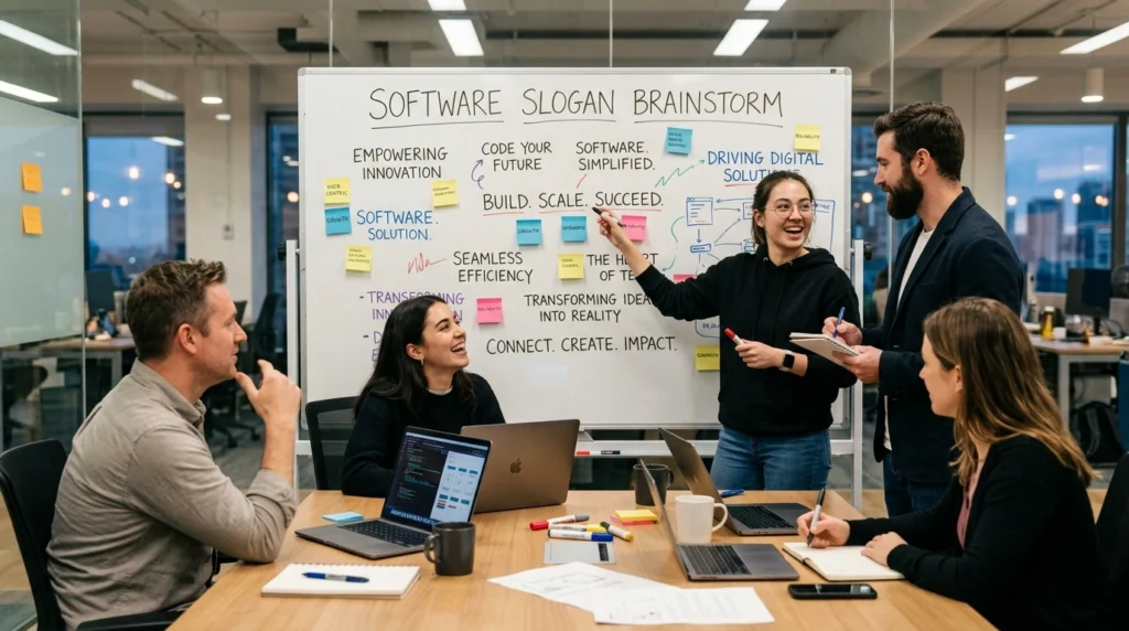software slogan ideas