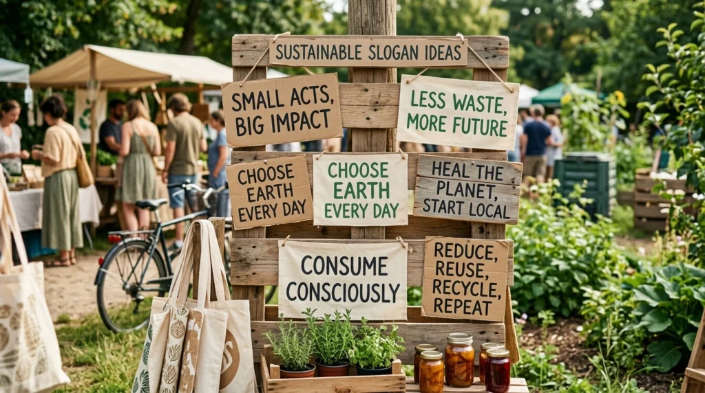 sustainable slogan ideas